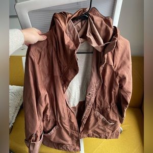 Mo-Ka brown all purpose light jacket